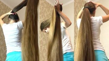 طريقة خارقة من المنزل لتطويل الشعر وزيادة كثافته مهما كان خفيف طول شعرك سيبهر كل من يراكي