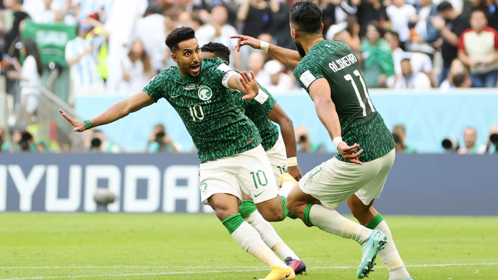 مباراة السعودية والارجنتين