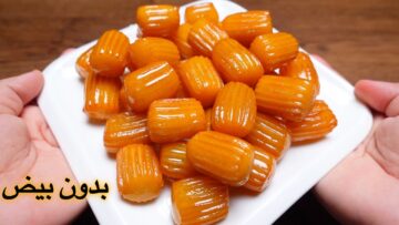 حلويات رمضان طريقة عمل بلح الشام بدون بيض هش واقتصادي ومقرمش لأخر واحدة